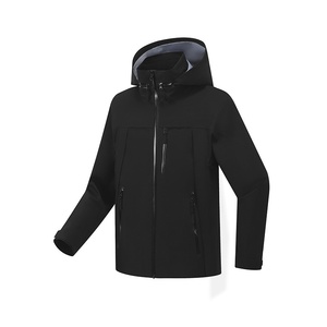A616 Giacca rigida da esterno monostrato da donna con cappuccio <span class=keywords><strong>impermeabile</strong></span> completamente incollato con cerniera - Product Image 4