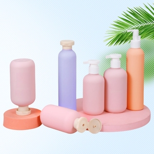 Bán hàng nóng rỗng 100ml 200ml 260ml 300ml màu hồng các loại kem dưỡng da điều hòa dầu gội bóp chai với nắp lật - Product Image 2