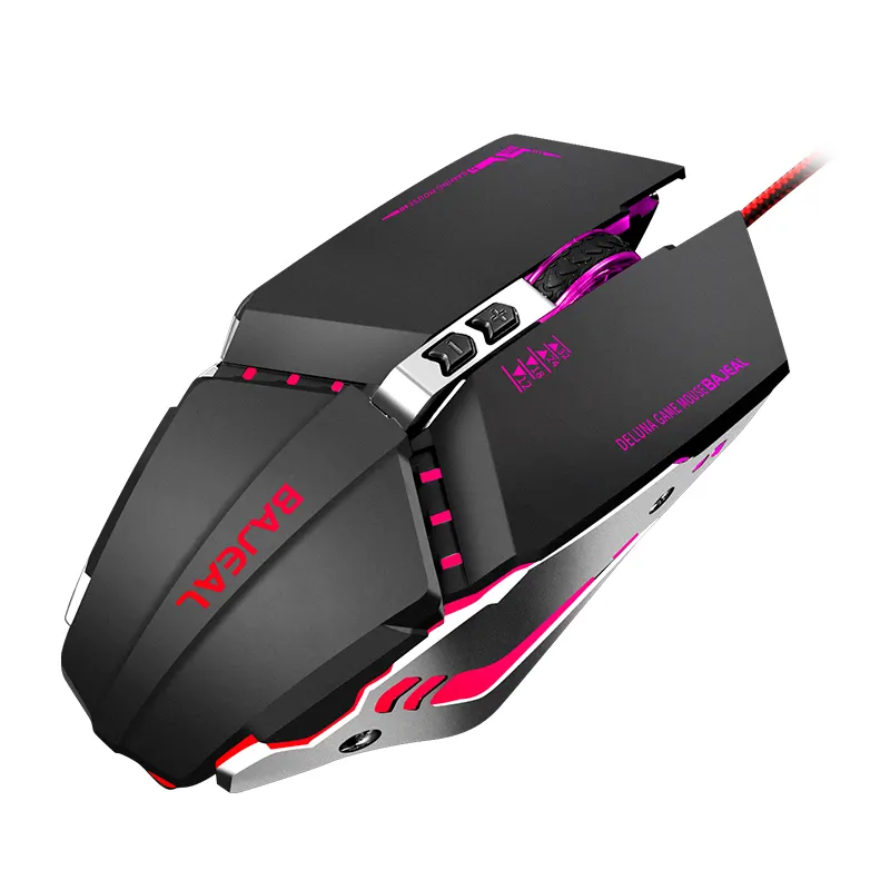 High Quality Cheap Computer Mice Adjustable Game Mouse Usb Wired Gaming Mouse 3200 Dpi 4 Levels OEM Service Optical ABS Plastic