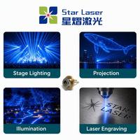 Diode laser bleue SHARP GH04580A2G 450nm 80mW TO18 5.6mm monomode TE LD pour éclairage de scène, projection et illumination