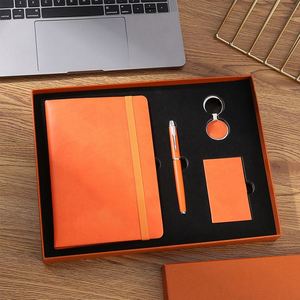 Promotional <b>Gifts</b> Custom Logo Executive Vip Corporate <b>Doctors</b> Medical <b>Gift</b> Items 4In1 Business A5 Notebook Card Holder <b>Gift</b> Set - Product Image 4