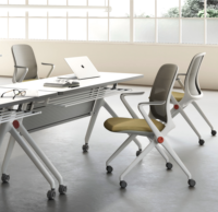 Ensemble de table et chaises de conférence SITSTAR certifié ANSI/BIFMA X5, table de réunion pliable pour salle de conseil, formation, projet d'entreprise