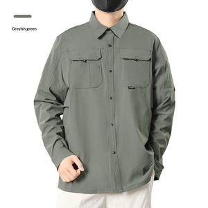 <span class=keywords><strong>Camicia</strong></span> Sportiva da <span class=keywords><strong>Uomo</strong></span> Serie Mountain River, Estiva, Traspirante, ad Asciugatura Rapida, a Maniche Lunghe, per Escursionismo e Alpinismo - Product Image 1