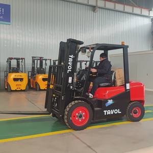 Carretilla elevadora asequible TAVOL de 2 a <span class=keywords><strong>10</strong></span> toneladas, carretilla elevadora eléctrica CE, altura de elevación, 4m, 6m, manejo eficiente de materiales - Product Image 2