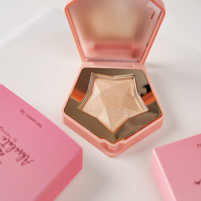 Новое поступление прессованная пудра палитра Hig Hlighter макияж бронзовые блики блеск хайлайтер макияж хайлайтер Косметика мерцание
