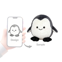 Jouets en peluche personnalisables avec rembourrage en coton PP, matériau doux, design personnalisé pour les mascottes d'entreprise et les fêtes, peluche personnalisée