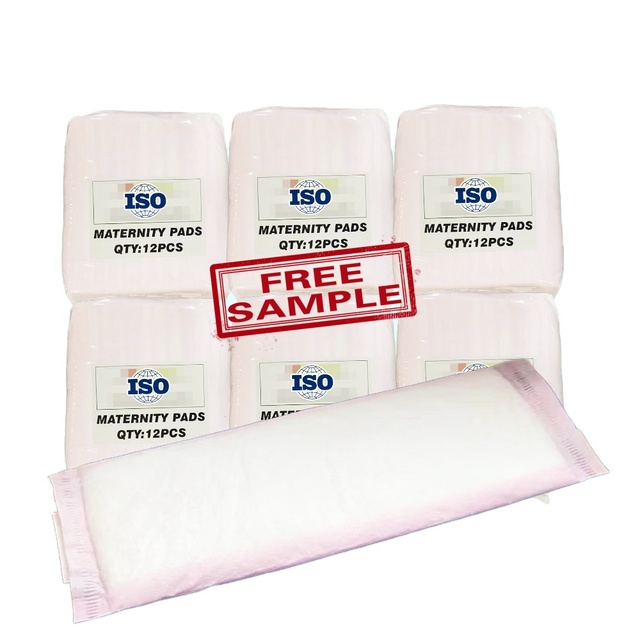 Confik Disposable Maternity Delivery Sanitary Pads with Loop Breathable Feature for Mother Care