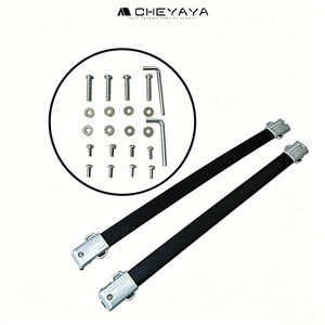 Barra Transversal para Techo Exterior para Jeep <span class=keywords><strong>Renegade</strong></span> 16+, Barra Portaequipajes de Aleación de Aluminio CHEYAYA, Soporte para Equipaje - Product Image 3