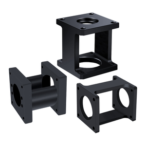 SAMSR Black Stepper Servo Motor Mount Marco de metal para <span class=keywords><strong>NEMA</strong></span> <span class=keywords><strong>17</strong></span> 23 Tamaño estándar internacional AC DC Stepping Motor Soporte de metal - Product Image 6