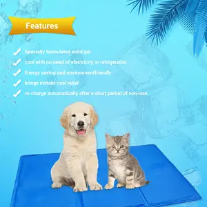 Hot Selling Summer Self-cooling Gel Pet Cooling Pad Dog Cooling Mat