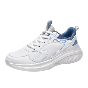 Olicom, zapatos atléticos para hombre, zapatillas de trabajo de seguridad impermeables, tela de cuero acolchada cerrada para verano Otoño, caminar, correr - Product Image 1
