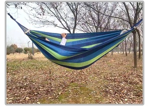 Hamaca de acampada para exteriores, accesorio ligero de viaje, doble y individual, personalizado, entrega rápida, cantidad mínima baja, fabricante - Product Image 5