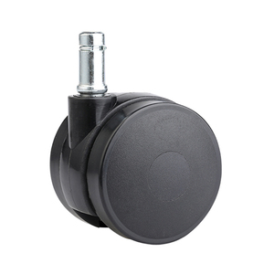 Durable Black <b>Plastic</b> Decorative Adjustable Caster <b>Wheels</b> Furniture Parts For Hospital Dining Kitchen Furniture - Product Image 1
