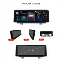 Head Unit Mobil Sistem Linux 12,3 inci dengan CarPlay Android Auto untuk BMW Seri 1/2 F20/F21/F23/F52, Pemasangan di Dashboard, Garansi 1 Tahun
