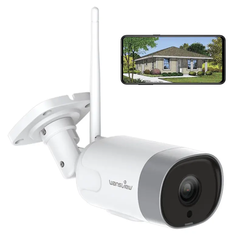 Wansview manufacturer 1080P wifi CCTV camera outdoor home security surveillance wireless IP camera