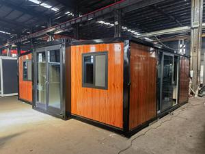 Maison préfabriquée extensible en conteneur de 40 pieds et 20 pieds à vendre Maison préfabriquée en acier léger Villa préfabriquée de 5 chambres à coucher - Product Image 5