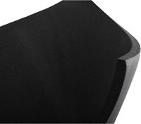 Rouleau de mousse eva noire haute densité, imperméable et résistant à l'usure