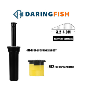 DaringFish Açılır Kapanır Yağmurlama Başlıkları Pürüzsüz Yüzeyli POM Malzemeli Tarımsal Sulama Sistemi için Sulama Yağmurlayıcıları - Product Image 6
