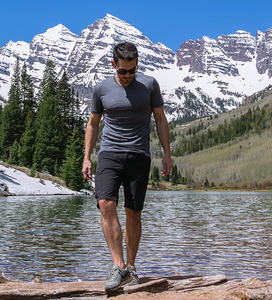 VK <span class=keywords><strong>lana</strong></span> Merino Super morbida traspirante t-shirt leggera da uomo 100% <span class=keywords><strong>lana</strong></span> Merino organica canottiera - Product Image 6