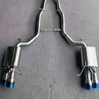 Système d'échappement DZ F10 535i pour BMW 535i 525i 520i 528i, échappement sport racing avec soupape - Augmente la puissance et le son agressif