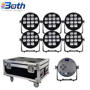BO-PAR12 Professional LED Par Light 12x18W RGBAW UV for Concert Stage Church and Rental Use - Product Image 1