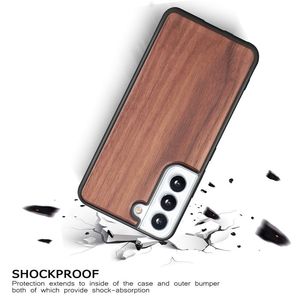 Funda de Madera de Bambú y Nogal Cerezo Natural de Alta Calidad para Samsung Galaxy S22 S23 S24 S25 S26 Ultra - Product Image 4
