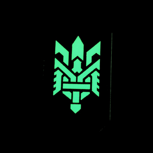 Patch laser drapeau national de l'Ukraine, blanc kaki, luminescent dans le noir, à coudre sur sac, chapeau, vêtements, vestes - Product Image 5