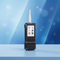 Alat Tes Alkohol Profesional ZBK-100 dengan Printer, Sensor Fuel Cell, Baterai Lithium, Aman untuk Berkendara