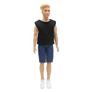 Nuevo Chaleco sin Mangas de 29 cm, Pantalones Vaqueros, Accesorios de Ropa para Muñecas <span class=keywords><strong>Ken</strong></span> Prince - Product Image 4
