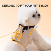 Sac à dos de transport fonctionnel avec boucles en alliage durables, respirant, écologique, toutes saisons, pour l'extérieur, harnais personnalisé pour chien avec rembourrage