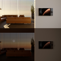 Bingoelec Tuya Zigbee Gateway Musique Mur Tactile Moniteur Panneau Écran 10.1 Pouces Smart Home Control Panel