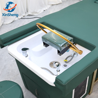 Tête Spa Équipement Table De Massage Thai Shampooing Lit Dos Lifting Soins Des Pieds Shampooing Chaise Hydrothérapie Circulation Cheveux Lavage Lit