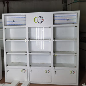 Bisagras de puerta de vidrio para gabinete V-Done para joyería, panadería, gabinetes de exhibición de cosméticos - Product Image 2