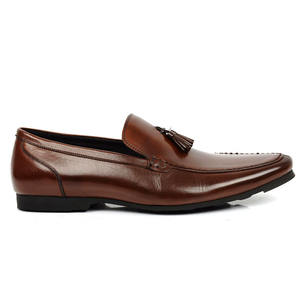 Chaussures Oxford en cuir véritable imperméables à bout pointu, à enfiler, avec soutien de la voûte plantaire et maintien stable, idéales pour les mariages - Product Image 2