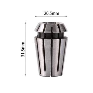 Juego de Pinzas de Resorte Zhong Hua Jiang Er20, 3 Piezas de Alta Precisión de 1/2", 1/4" y 1/8" para Máquina de Fresado y Grabado CNC - Product Image 2