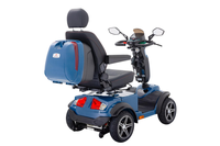 Nuevo Diseño R4SE, Scooter Eléctrico Ligero y Elegante de Cuatro Ruedas para Adultos con Discapacidad