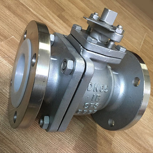 Vanne à boisseau sphérique PFA 316L DN65 2 pouces pour le contrôle du débit de fluides corrosifs à usage industriel - Product Image 1
