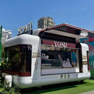 China Food Truck Cocina al aire libre Remolque de comida inoxidable rápido con equipo de cocina China Mobile Food Cart para la venta Europa - Product Image 5