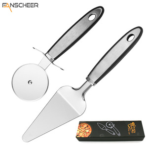 Pizza Spatula Cheese Spatula Crust Cutter Stainless Steel Baking Tool For Pizza Cake Cutting - Product Image 4