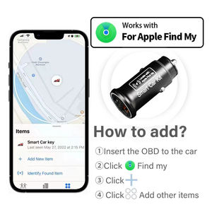 Localizador GPS para Coche AP200 Mini, Cargador Antirrobo, Posicionamiento Preciso en Tiempo Real, Buscador Inteligente Compatible con Apple iOS Find <span class=keywords><strong>My</strong></span> - Product Image 3