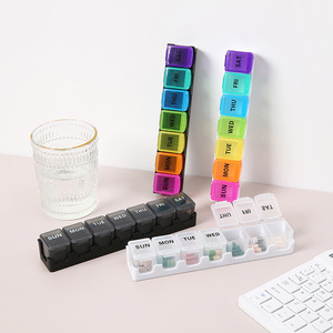 <span class=keywords><strong>Pill</strong></span> lưu trữ trường hợp giá thấp hẹn giờ hộp thuốc làm bằng bền PP nhựa <span class=keywords><strong>Pill</strong></span> <span class=keywords><strong>Box</strong></span> trong túi OPP - Product Image 5