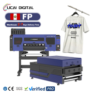 Imprimante à transfert de chaleur DTF FEDAR de 60cm de largeur avec 4 têtes d'impression I3200 pour impression numérique sur film PET