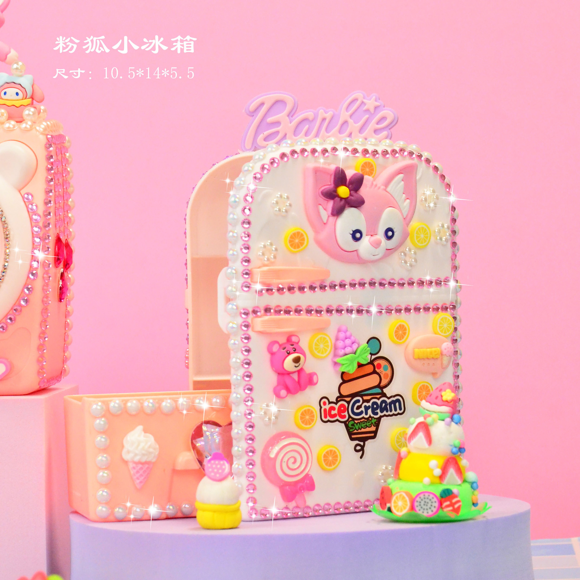 Frigorifero Pink Fox