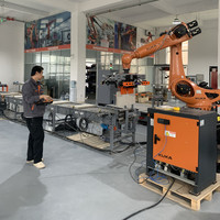 Palettisation industrielle de sélection et d'endroit de travail de main de robot de manipulateur de bras de 6 axes