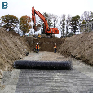 Géogrille biaxiale Binbo de qualité supérieure 15 kN/m² 20 kN/m² en PEHD pour pavage de gravier, garantie 3 ans pour la construction routière et les sols meubles - Product Image 5