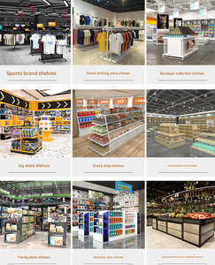 Estante Metálico para Aperitivos Tipo Góndola, Precio de Fábrica, Exhibición para Tiendas de Conveniencia, Construcción de Una o Dos Caras, Exhibición para Supermercados - Product Image 5