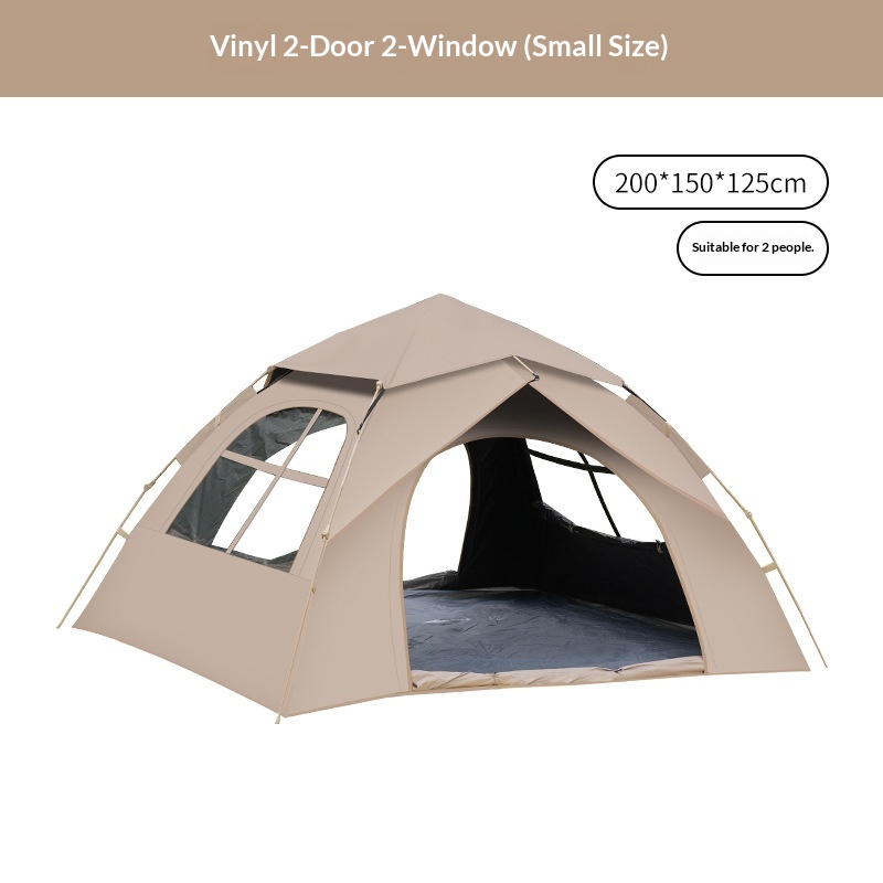 Vinyl Two Doors and Two Windows (Double Bed 200*150*125cm)