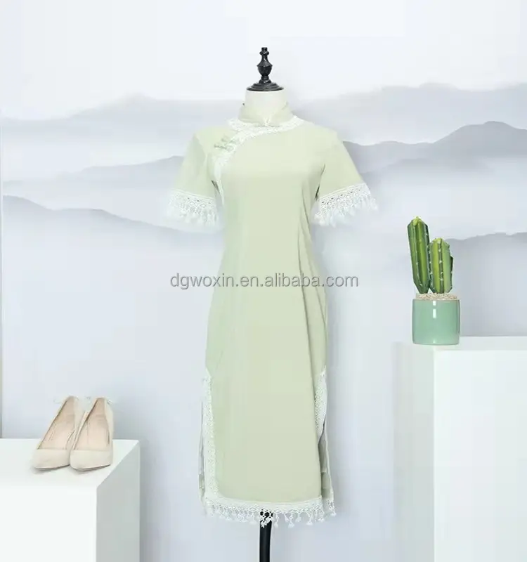 2021 best seller Qipao Dress Modern Chinese Traditional Cheongsam Dress