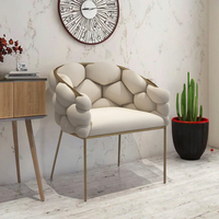 Chaise de restaurant de style nordique haut de gamme, design moderne et épuré, idéale pour la maison, la salle à manger, la chambre, le café, le salon, fabriquée avec des matériaux durables