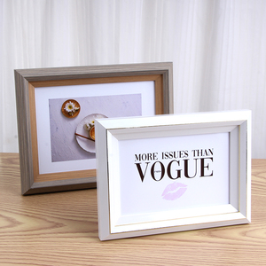Meilleures ventes Cadre <span class=keywords><strong>photo</strong></span> minimaliste classique en plastique Taille et couleur personnalisées Cadres d'art mural décoratifs suspendus debout simple - Product Image 3